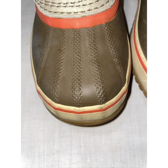 Sorel Women’s Winter Boots Size 6.5 M Tan Leather Warmth Waterproof Insulated - Picture 8 of 12